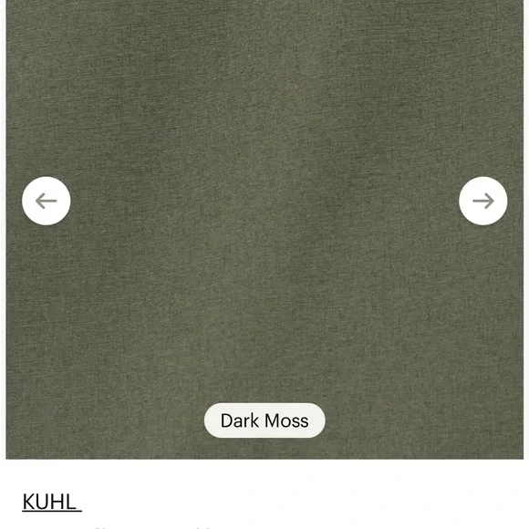 REI NWT Kühl Women’s Freeflex Roll-Up Hiking Pants- Dark Moss - Picture 9 of 9